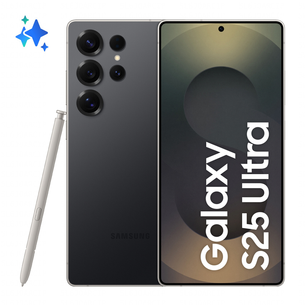 Celulares | SAMSUNG SM-S938BZKDEUB-ROW — Galaxy S25 Ultra 5G 6.9" Dual SIM, 256GB, 12GB RAM, Negro