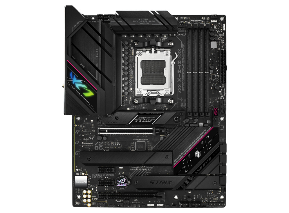 Tarjetas Madre | ASUS 90MB1BQ0-M0EAY0 — Tarjeta Madre ROG Strix B650E-F GAMING WIFI, ATX, Socket AM5, AMD B650, 128GB DDR5, HDMI/DP para AMD