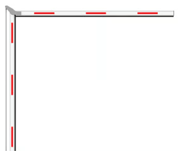 Accesorios para Barreras Vehiculares | HIKVISION 366000372 — Brazo Articulado para Control de Acceso Vehicular , 4 Metros, Aluminio