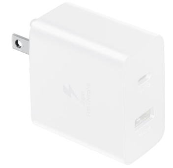 Cargadores de Dispositivos Móviles | SAMSUNG 8806092265691 — Cargador de Pared EP-TA220NBEGMX, 35W, 1 x USB-A 1 x USB-C