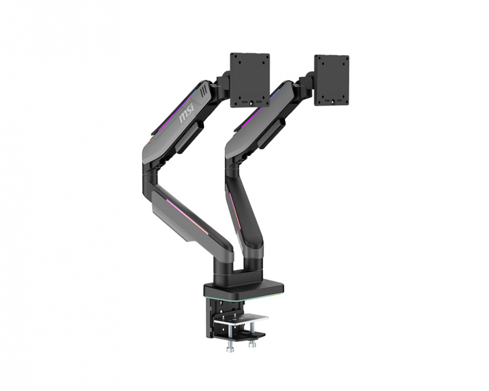 Soportes para Monitores | MSI MPG MT201DR — Soporte de Escritorio para 2 Monitores 17" - 35", hasta 20kg