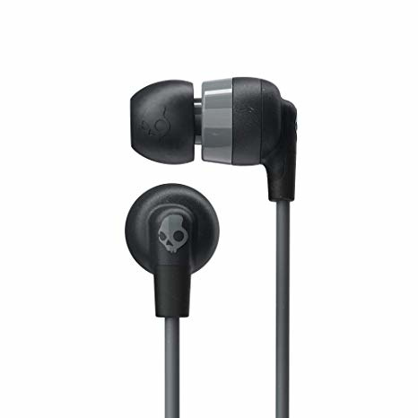 Audífonos Intrauriculares | SKULLCANDY 878615097520 — Audífonos Intrauriculares con Micrófono INKD+, Alámbrico, Cancelación de Ruido, 90cm, 3.5mm, Negro