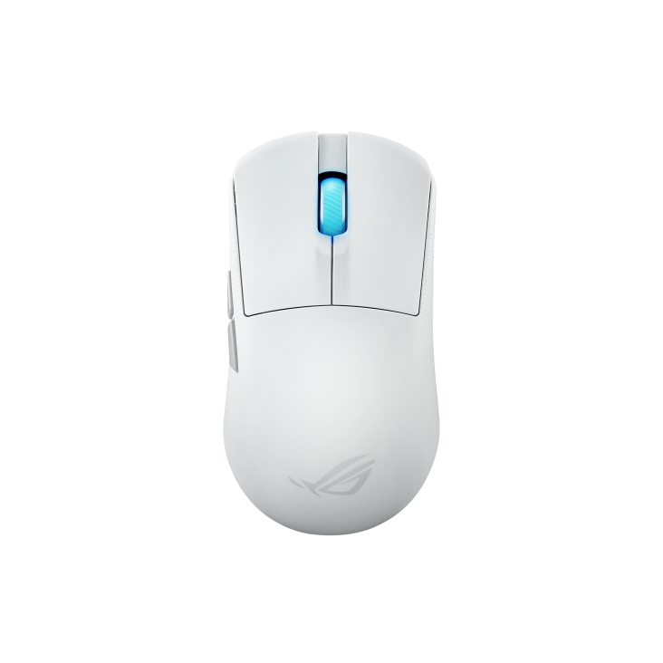 Mouse | ASUS 90MP03Z0-BMAA12 — Mouse Gamer Ergonómico ROG Harpe Ace Mini, Inalámbrico, Óptico, 42.000DPI, RF Wireless/Bluetooth/USB-C, Blanco