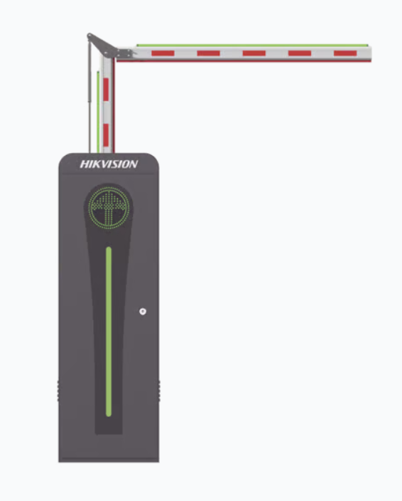 Barreras Vehiculares | HIKVISION KT-320-ART(3MR) — Barrera Vehicular Derecha, hasta 3 Metros - Incluye Brazo