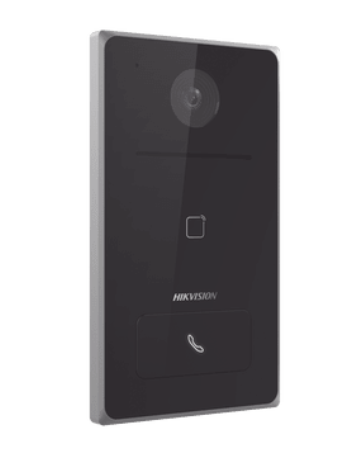 Videoporteros | HIKVISION DS-KIS608-P — Videoportero/Interfon , 7", Altavoz, Alámbrico/Inalámbrico, Negro/Blanco