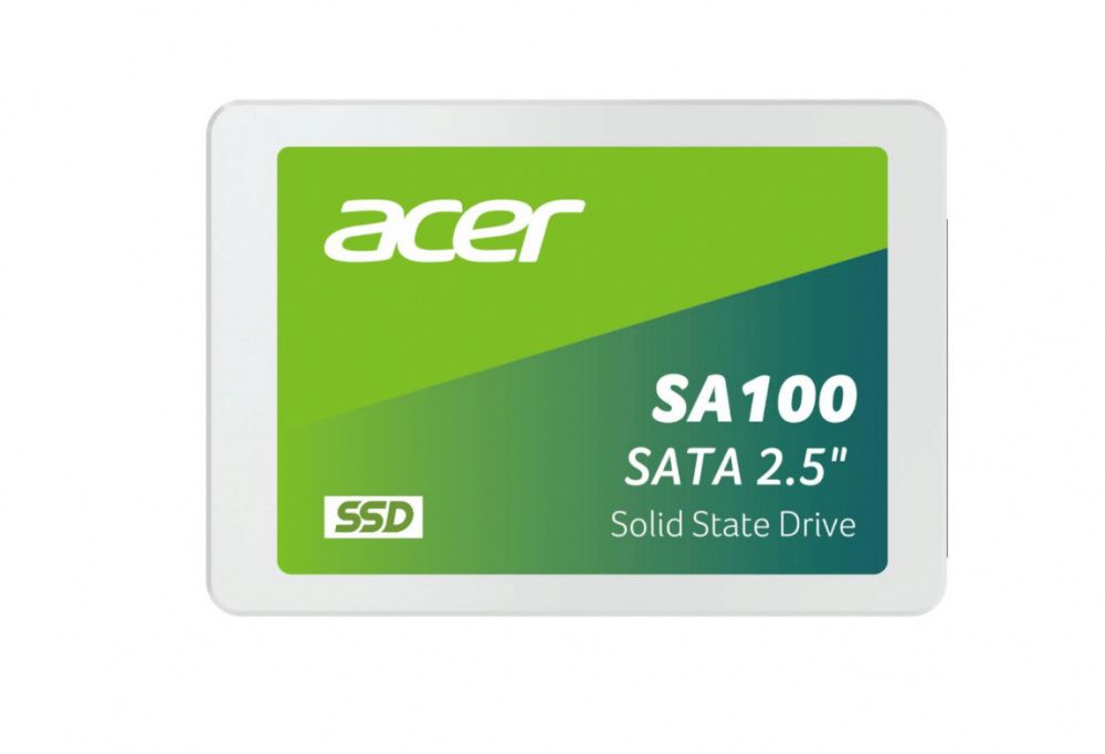 SSD | ACER BL.9BWWA.104 — SSD SA100, 960GB, 2.5", SATA III, 500MB/s Escritura, 560 MB/s Lectura