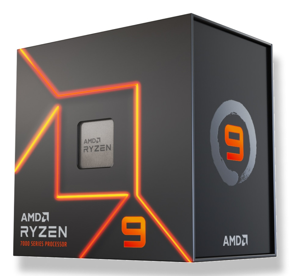 Procesadores para PC | AMD 100-100000590WOF — Procesador Ryzen 9 7900 con Radeon Graphics, Socket AM5, 5.40GHz, 12 Núcleos, 64MB Caché - No incluye Disipador