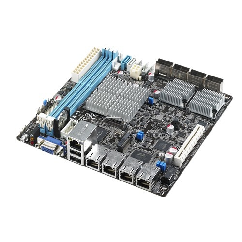 Tarjetas Madre | ASUS 90SB0430-M0UAY0 — Tarjeta Madre P9A-I/C2750/SAS/4L, Mini-ITX, Socket C2750, Intel C2750, 32GB DDR3, para Intel