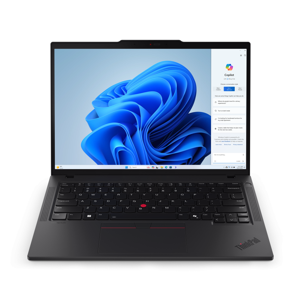 Laptops | LENOVO 21MC006TLM — Laptop ThinkPad T14 Gen 5, 14" 1920x1200 WUXGA, AMD Ryzen 5 8540U, 32GB, 1TB SSD, Windows 11 Pro, Español
