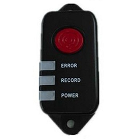 Teclados y Controles Remoto | HIKVISION DS-1530HMI(AE) — Botón de Pánico , Alámbrico, Negro - Compatible con DVR´s Móviles