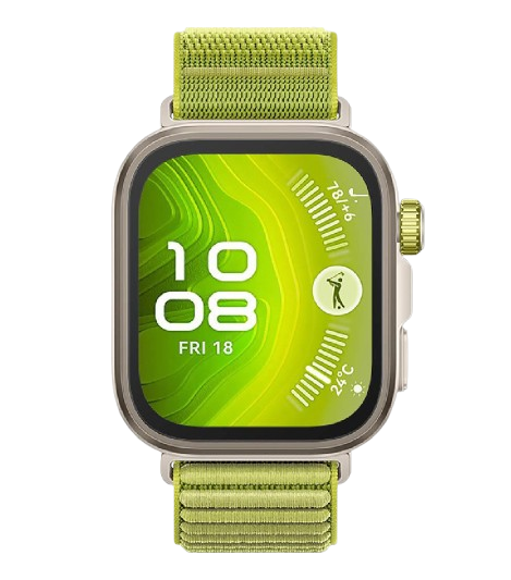 Smartwatch | HUAWEI Huawei_WatchFIT4Pro_Green — Smartwatch FIT 4 Pro, AMOLED, Android/iOS, Verde - Resistente al Agua