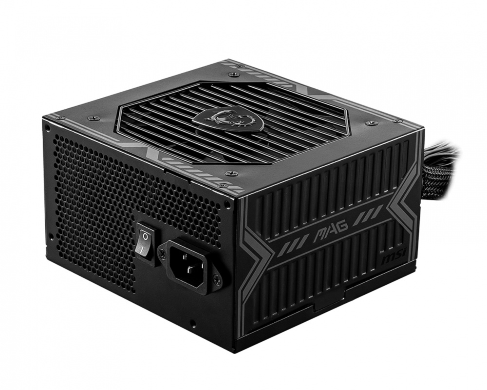 Fuentes de Poder para PC's | MSI MAG A550BN — Fuente de Poder 80 PLUS Bronze ATX, 24-pin ATX, 120mm, 550W