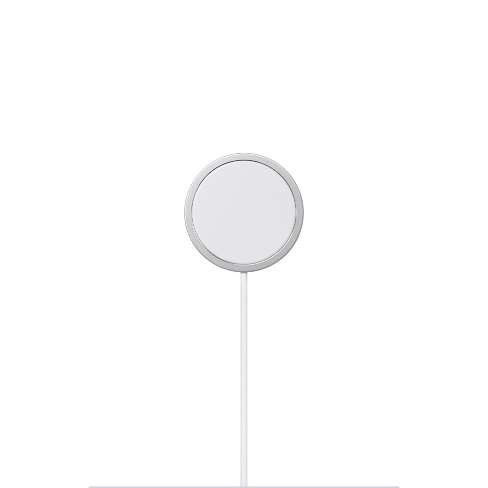 Cargadores de Dispositivos Móviles | APPLE MX6X3BE/A — Cargador Inalámbrico MagSafe, 1 Metro, Plata/Blanco