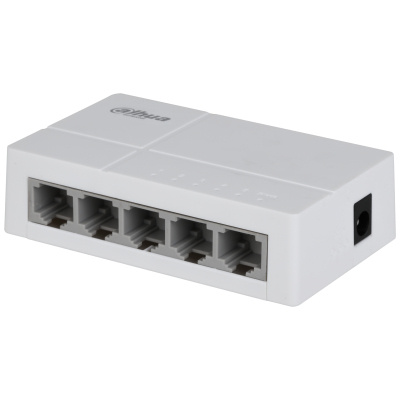 Switches | DAHUA DH-SF1005L — Switch Fast Ethernet , 5 Puertos 10/100Mbps, 1.000 Gbit/s, 2000 Entradas - No Administrable