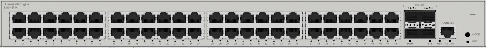 Switches | HUAWEI S310-48T4X — Switch Gigabit Ethernet , 48 Puertos RJ-45 10/100/1000 + 4 Puertos SFP+, 176 Gbit/s, 16.000 Entradas - Administrable