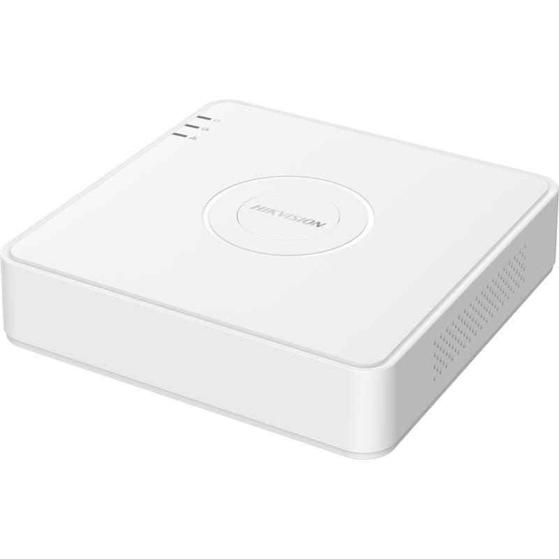 Grabadoras de Video Digital (DVR) | HIKVISION DS-7104HGHI-M1(C) — DVR 4 Canales para 1 Discos Duros, máx. 4TB, 2 x USB 2.0, 1 x RJ-45