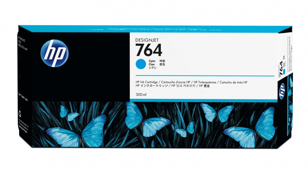 Cartuchos | HP C1Q13A — Cartucho 764 Cian Original 300ml