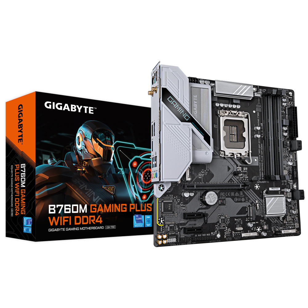 Tarjetas Madre | GIGABYTE B760M G P WIFI DDR4 — Tarjeta Madre , Micro-ATX, LGA 1700, Intel B760, 128GB DDR4, HDMI/DP para Intel