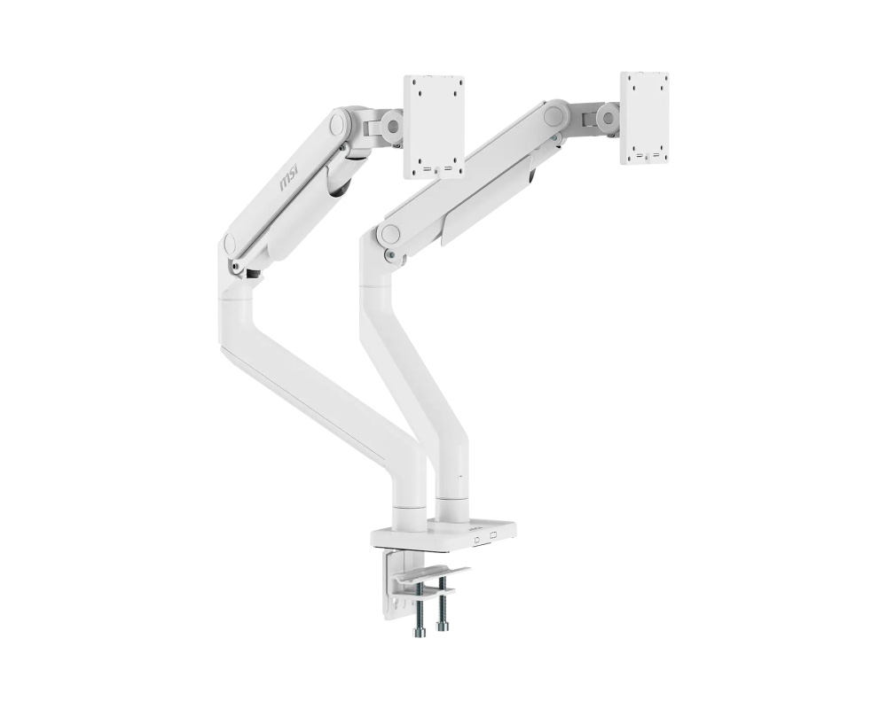 Soportes para Monitores | MSI MAGMT201DW — Soporte de Escritorio para 2 Monitores 17" - 45", hasta 20kg