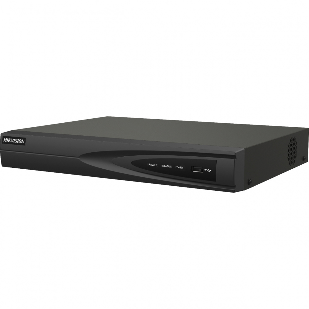 Grabadoras de Video en Red (NVR) | HIKVISION DS-7608NI-Q1/8P(D) — NVR de 8 Canales para 1 Discos Duros, máx. 8TB, 2 x USB 2.0, 9 x RJ-45