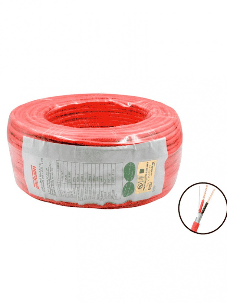 Bobinas de Cable para Alarmas | DAHUA 2X18AWG — Bobina de Cable para Alarma , 2 Conductores, 18 AWG, 305 Metros