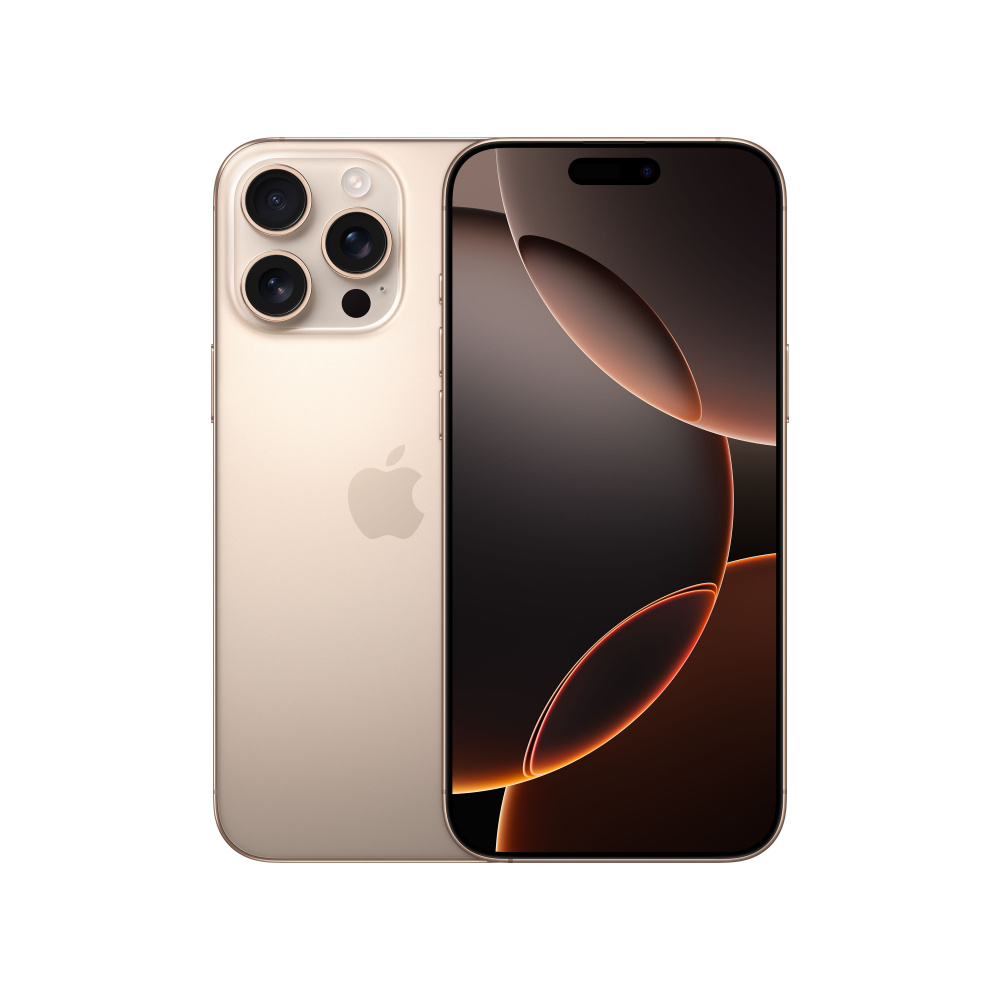 iPhone | APPLE MYW53LL/A — iPhone 16 Pro Max, 256GB, Dorado
