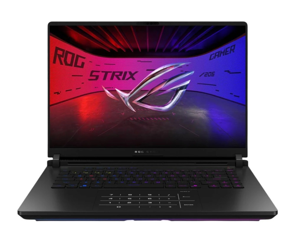 Laptops | ASUS 90NR0LG1-M00BM0 — Laptop Gamer ROG Strix SCAR 16, 16" 1920x1200 WUXGA, Intel Core Ultra 9 275HX, NVIDIA GeForce RTX 5080, 32GB, 2TB SSD, Windows 11 Home, Español