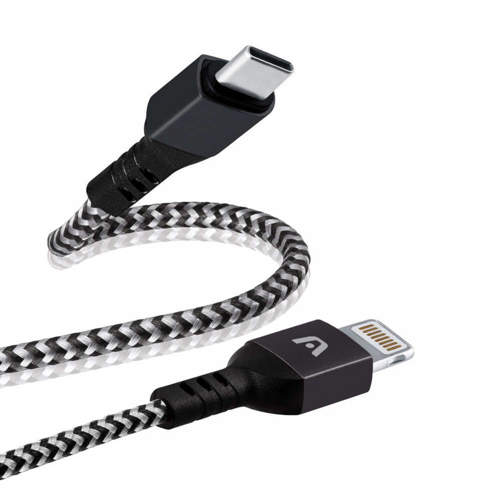Adaptadores / Cables para Apple | ARGOMTECH ARG-CB-0024BK — Cable USB-C Macho - Lightning Macho, 1.8 Metros, Negro