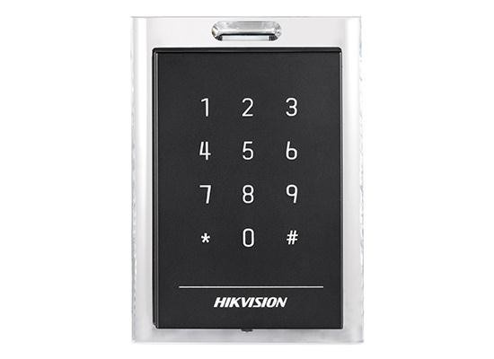 Control de Acceso con Tarjeta | HIKVISION DS-K1101MK — Lector de Tarjetas con Teclado Pro 1101, MIFARE, Wiegand/RS-485