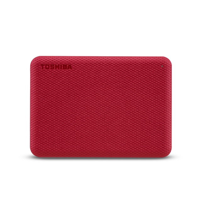 Discos Duros Externos | TOSHIBA HDTCA40ER3CA — Disco Duro Externo Canvio Advance 2.5", 4TB, USB, Rojo - para Mac/PC