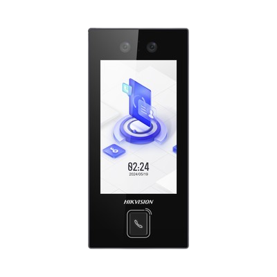 Control de Acceso y Asistencia Biométrico | HIKVISION DS-K1T344MBWX-E1 — Control de Acceso y Asistencia Biométrico , 3.000 Usuarios, 3.000 Tarjetas, 3.000 Rostros, RS-485