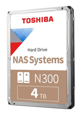 Discos Duros para NAS | TOSHIBA HDWG740XZSTC — Disco Duro para NAS N300 3.5", 4TB, SATA III, 6 Gbit/s, 7200RPM 256MB Caché
