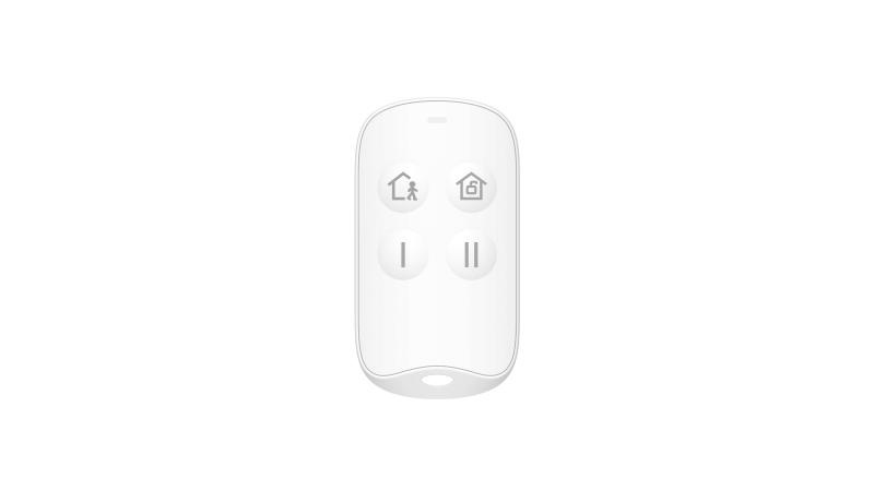Teclados y Controles Remoto | HIKVISION DS-PKF201-WB — Control Remoto , 4 Botones, RF inalámbrico