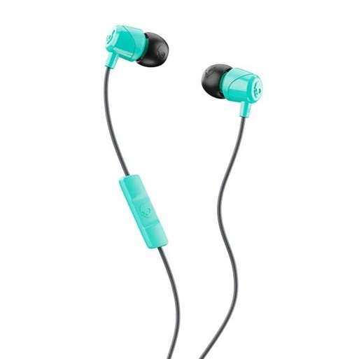 Audífonos Intrauriculares | SKULLCANDY S2DUY-L675 — Audífonos Intrauriculares con Micrófono Jib, Alámbrico, 3.5mm, Negro/Turquesa