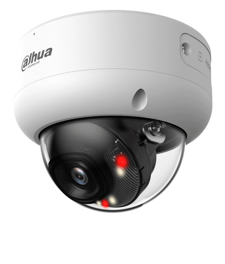 Cámaras de Seguridad IP | DAHUA DH-IPC-HDBW3449E-AS-IL — Cámara de Seguridad IP Domo IR para Interiores/Exteriores , Alámbrico, 2688 x 1520 Pixeles