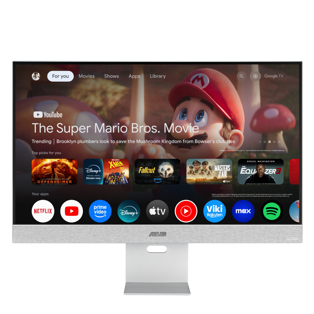Monitores | ASUS MS32UC — Monitor ZenScreen Smart LED IPS 31.5", 3840x2160 4K Ultra HD, 60Hz, HDMI/DisplayPort, Bocinas Integradas, Gris/Blanco