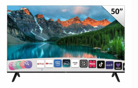 Pantallas | GHIA G50W26Q — Smart TV QLED 50", 4K Ultra HD, Negro