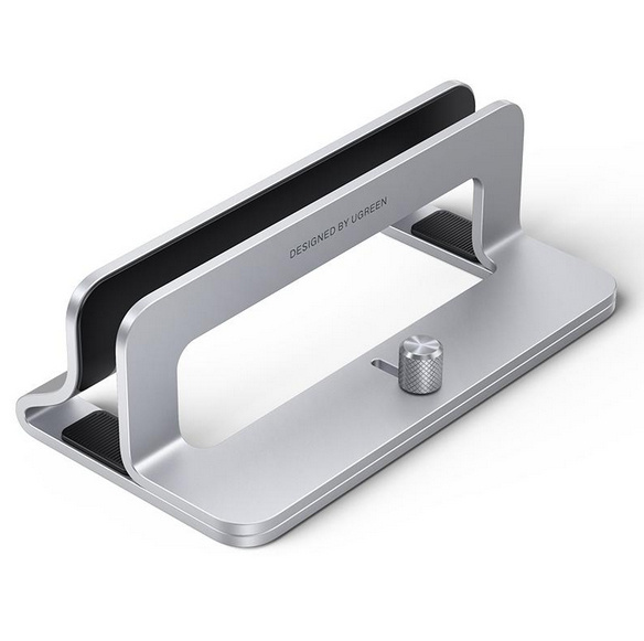 Bases para Laptops | UGREEN 20471-0 — Soporte Vertical para Laptop 15.6", Anti-Deslizante, Plata