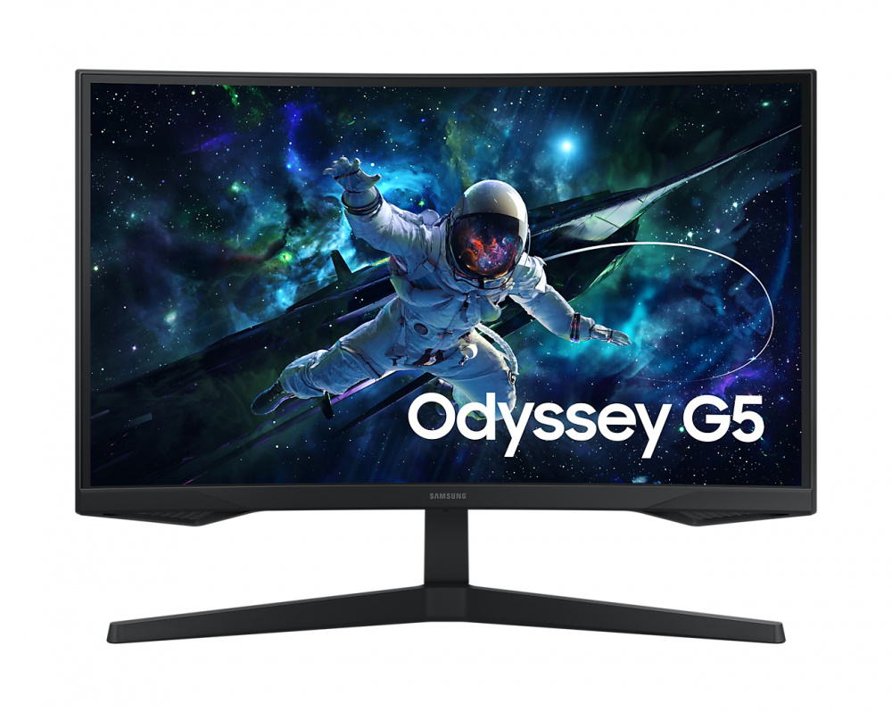 Monitores | SAMSUNG LS27CG552ELXZX — Monitor Gamer Curvo Odyssey G5 G55C LED VA 27", 2560x1440, FreeSync, 165Hz, HDMI/DisplayPort, Negro