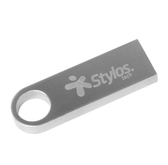 Memorias USB | STYLOS STMUSB5B — Memoria USB ST100, 128GB, USB 2.0, Gris