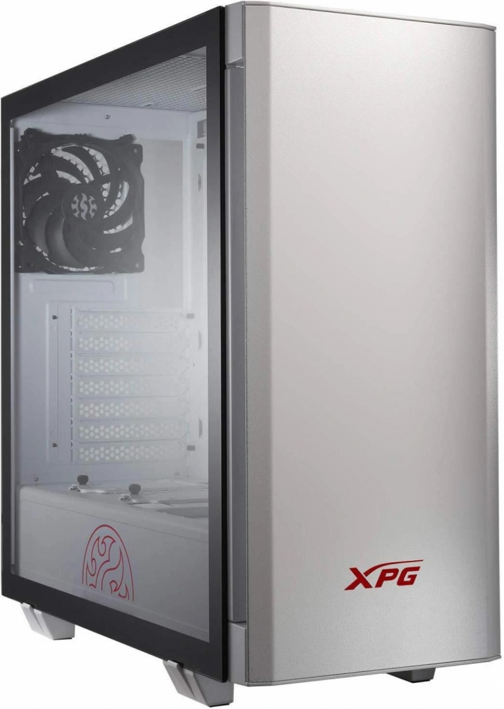 Gabinetes | XPG INVADER-WHCWW — Gabinete INVADER, Midi-Tower, ATX/Micro-ATX/Mini-ITX, USB 3.0, sin Fuente, 2 Ventiladores Instalados, Blanco