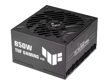 Fuentes de Poder para PC's | ASUS TUF-GAMING-850G-EVO — Fuente de Poder TUF Gaming EVO 80 PLUS Gold ATX, Modular, 24-pin ATX, 135mm, 850W