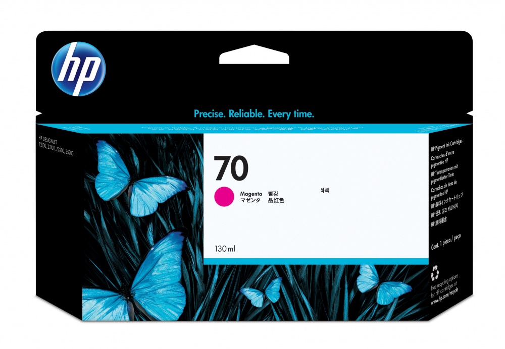 Cartuchos | HP C9453A — Cartucho 70 Magenta Original 130ml