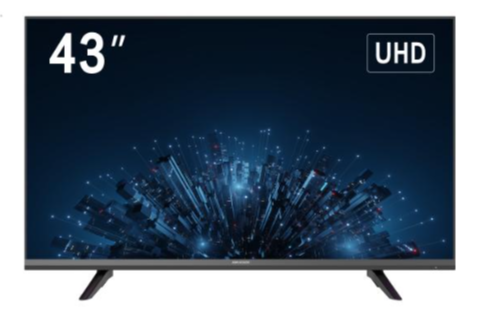 Monitores | HIKVISION DS-D5043U3-1V0S — Monitor LED 43", 3840x2160 4K Ultra HD, 60Hz, HDMI/DisplayPort, Bocinas Integradas, Negro