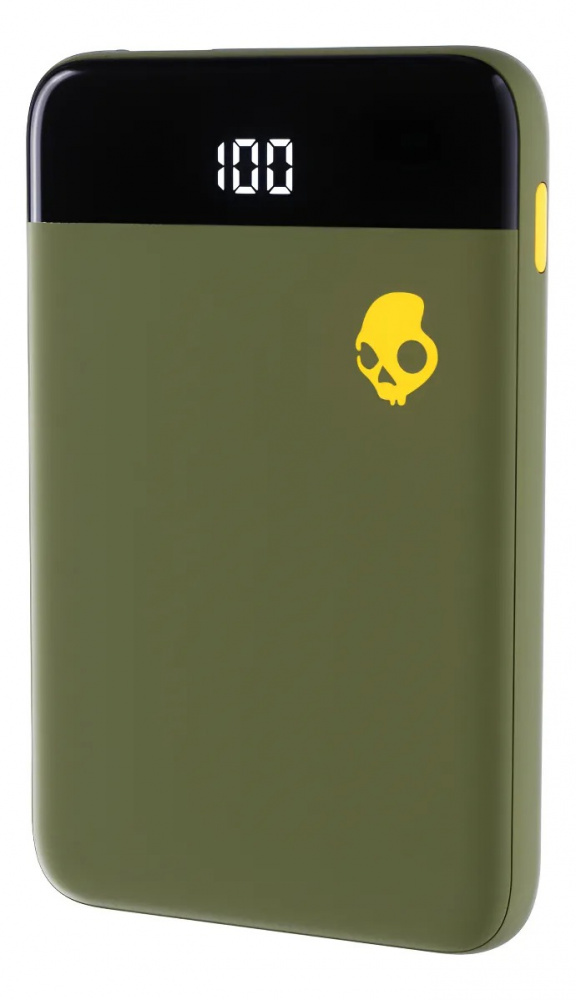 Cargadores Portátiles | SKULLCANDY S7PMZ-M726 — Cargador Portátil Power Bank Stash Mini 5K, 5000mAh, Verde