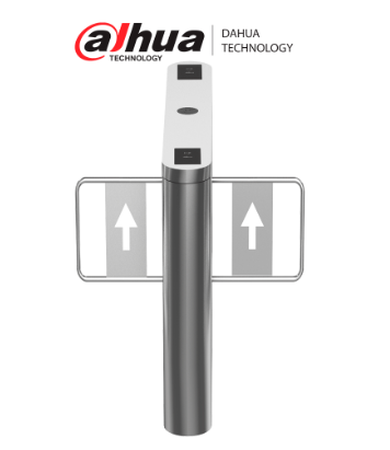 Puertas de Cortesía y Torniquetes | DAHUA ASGB521H-D — Torniquete de Barrera Giratoria , Acero Inoxidable