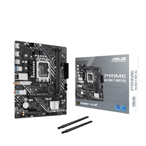 Tarjetas Madre | ASUS PRIME H610M-F WIFI D4 — Tarjeta Madre , Micro-ATX, LGA 1700, Intel H610, 64GB DDR4, HDMI para Intel