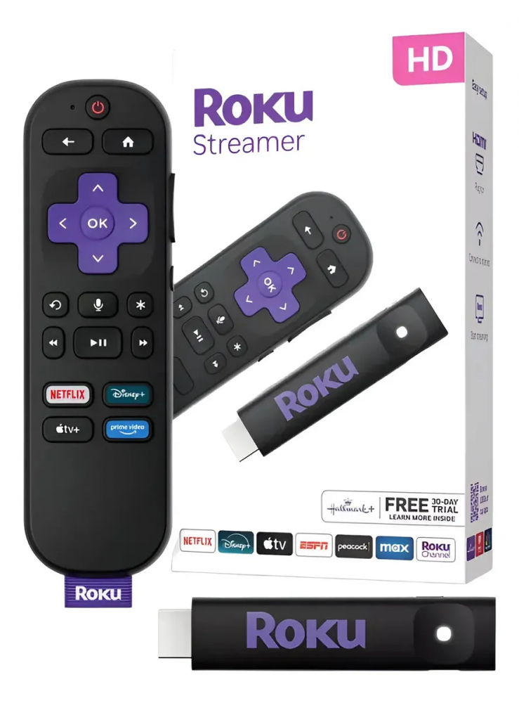 Reproductores para Transmisión Multimedia | ROKU 3840S2 — Reproductor para Transmisión Multimedia , OS, Full HD, Wi-Fi, HDMI