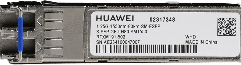 Módulos Transceptores | HUAWEI S-SFP-GE-LH80-SM1550 — Módulo Transceptor , LC, 1000 Mbit/s, 80Km, 1550nm