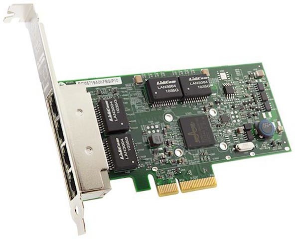 Tarjetas y Módulos de Red | LENOVO 7ZT7A00484 — Tarjeta de Red ThinkSystem Broadcom de 4 Puertos, 1000Mbit/s, PCI Express